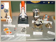 Exposici&oacute;n Astronautica ESCUELA COSMOFISICA